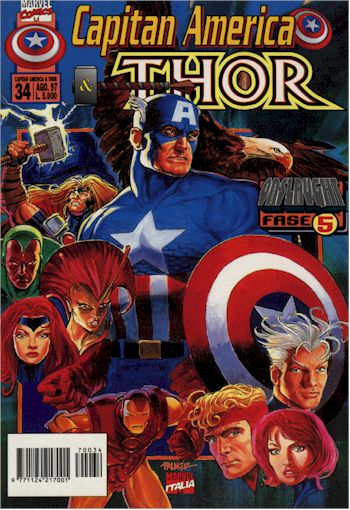 Captain America - Thor